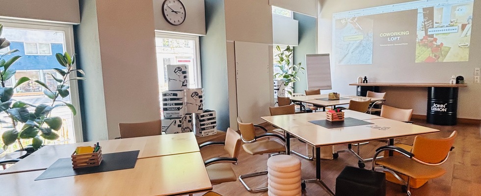 Seminarraum - Workshop Location - unser Workshop Loft am Westbahnhof