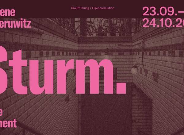 Sturm. / Marlene Streeruwitz