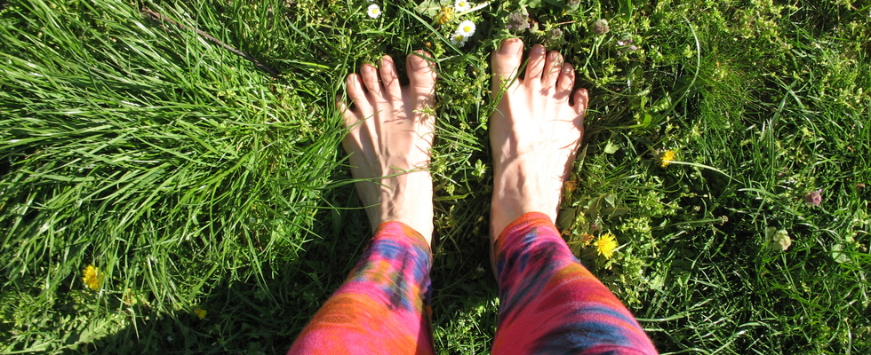 Yoga im Obstgarten