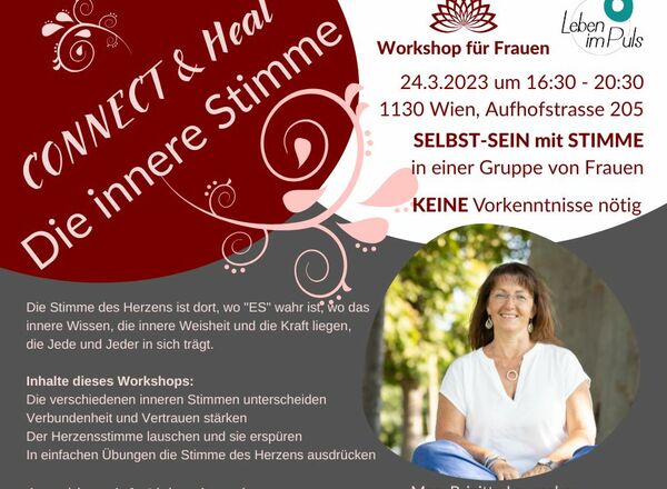 Die INNERE STIMME - deine Herzensstimme