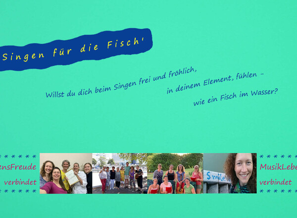 SINGEN FÜR DIE FISCH' - Outdoor Singrunde - ENTFÄLLT LEIDER