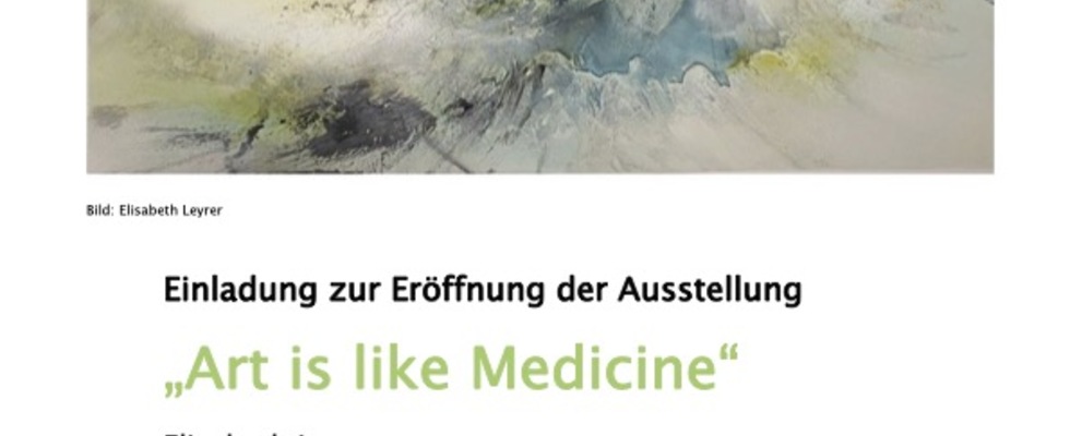 Vernisssage - "Art is like Medicine"