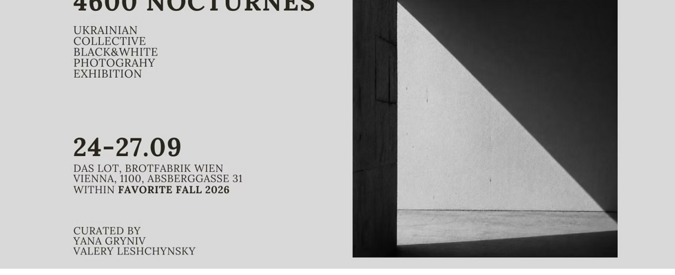 Foto-Ausstellung: 4600 Nocturnes