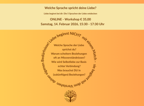 Welche Sprache spricht deine Liebe?