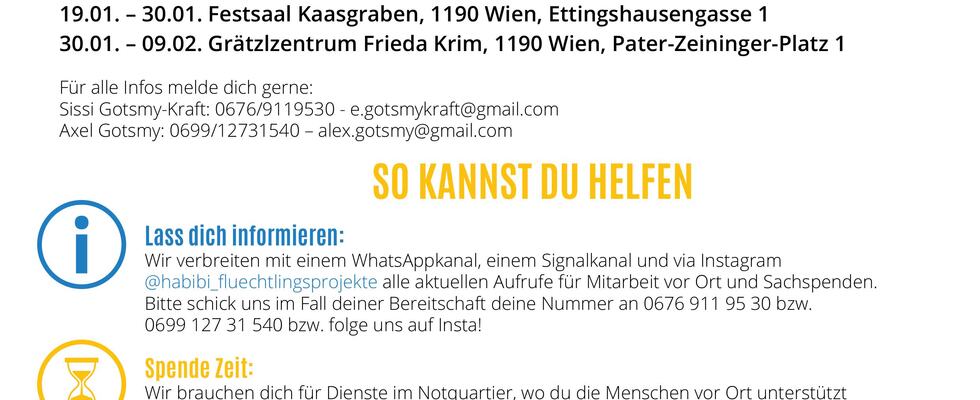 Notquartier für Ukraine-Vertriebene