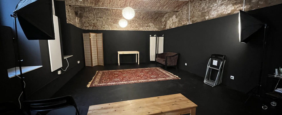 Atelier MDR - 100 m² Probe- und Kreativraum zu mieten