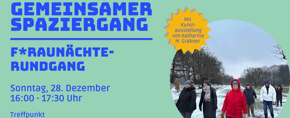 Gemeinsamer Spaziergang der Plattform gegen Einsamkeit