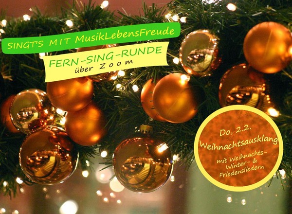 Fernsingen - weihnachtlich, winterlich, friedvoll
