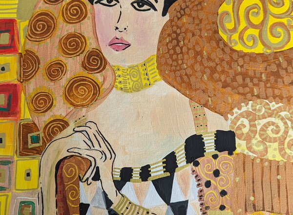 Painting & Wine with Emma - Woman in Gold!