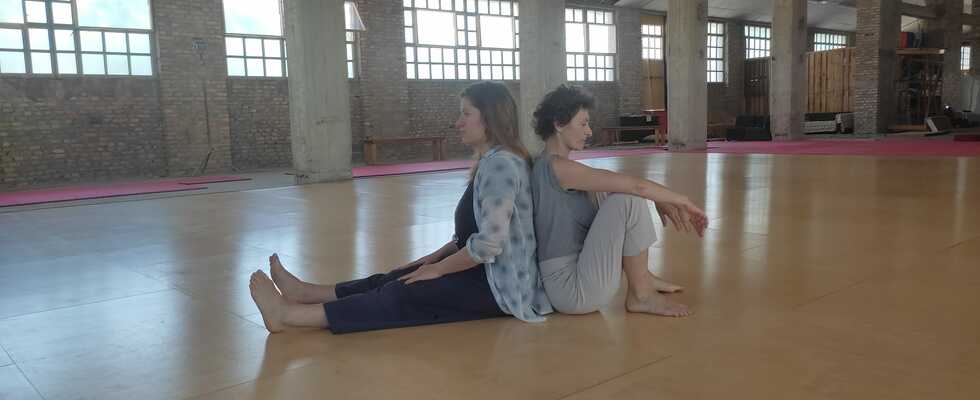Contact Improvisation mit Lena