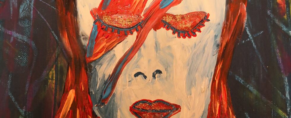 Painting and Wine "David Bowie" night with Emma