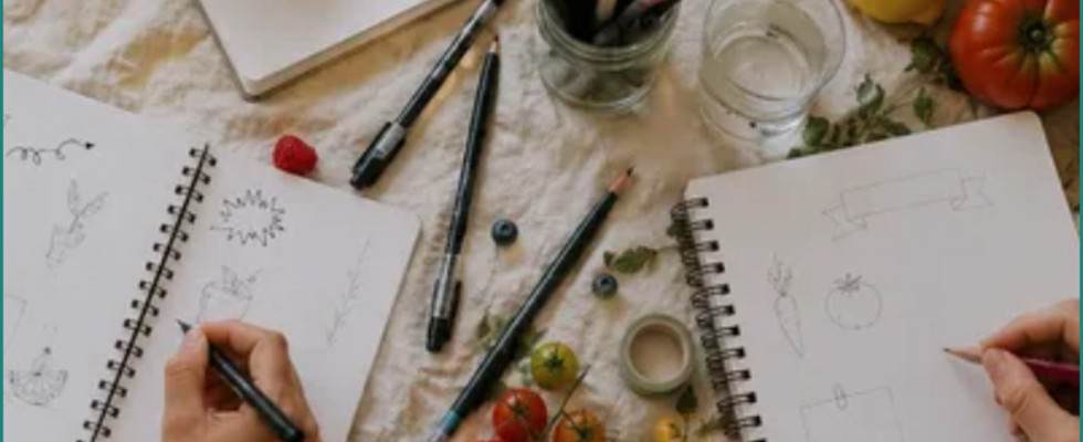 Sketchnotes 'Secret Garden' Workshop x artsip