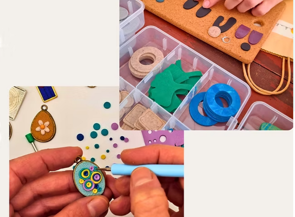 Earrings Bar & Flower Pendants Jewellery Workshop in Vienna | 13 November | in English