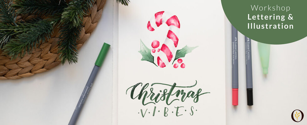 DIY-Workshop: Lettering & Illustration – Christmas Edition