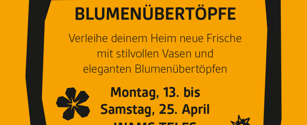 VASEN UND BLUMENÜBERTÖPFE