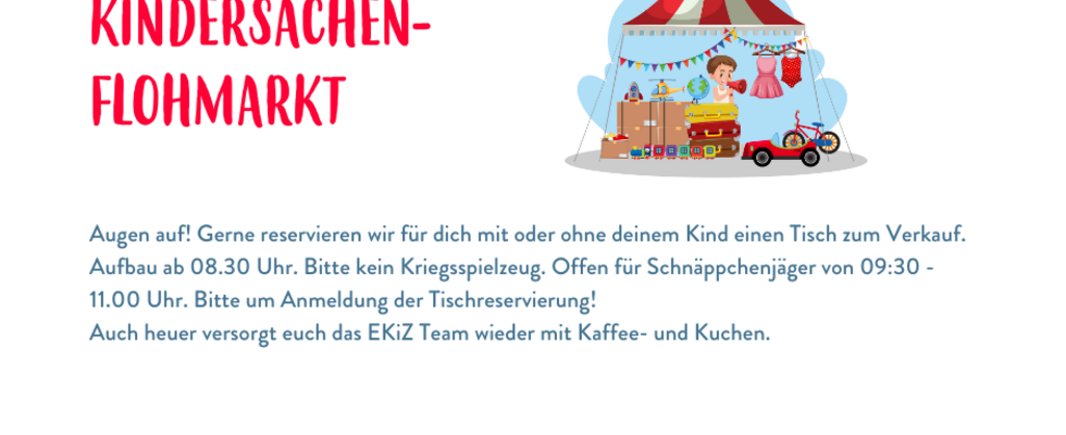 Kindersachen Flohmarkt