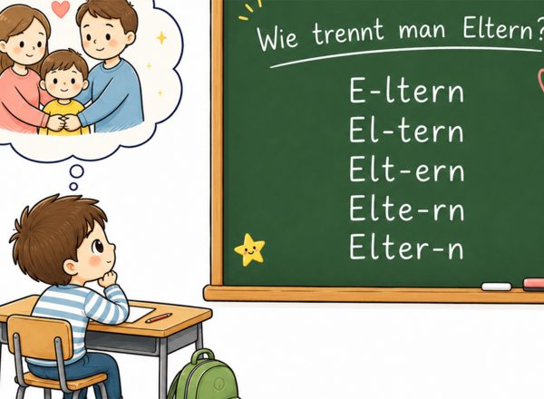 Wie trennt man E-L-T-E-R-N? Gar nicht.
