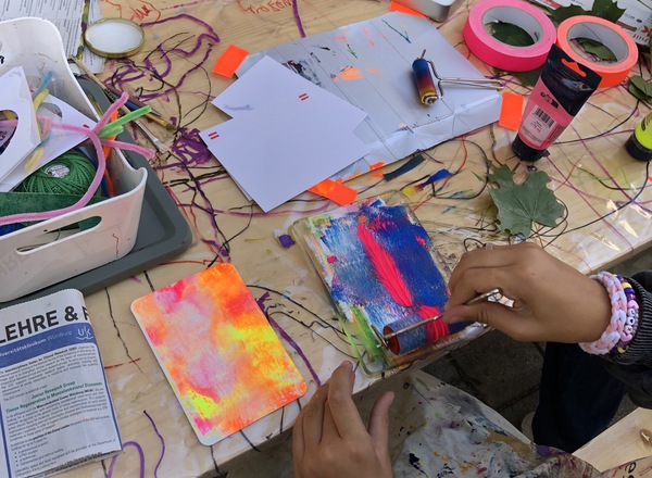 DRÜCK dich aus! Gel-Platten-Druck