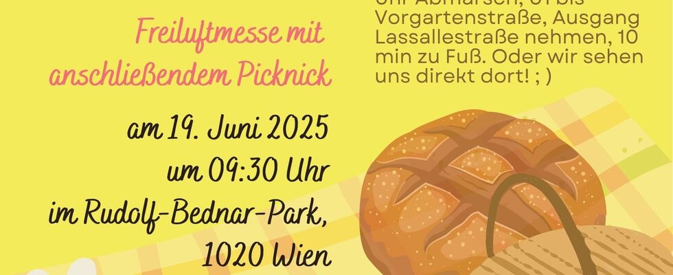 Fronleichnamsfest im Bednarpark