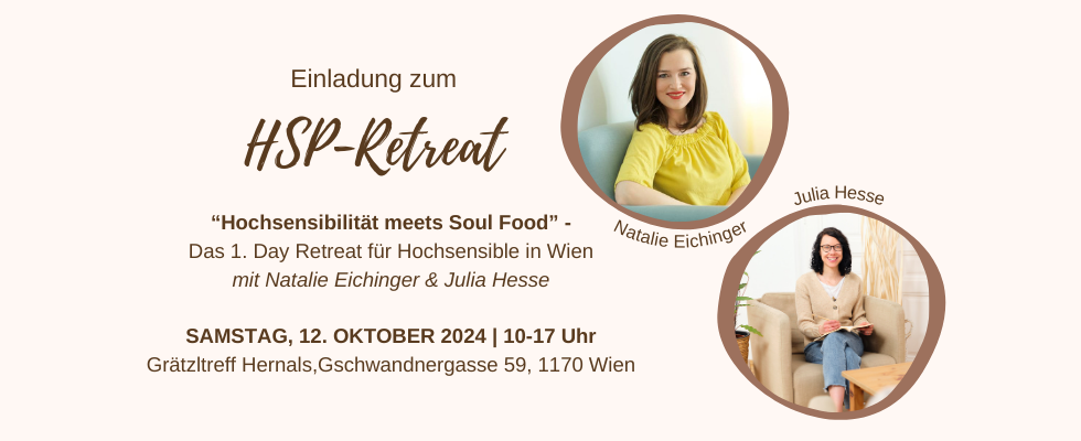 HSP-Retreat - Das 1. Day Retreat für Hochsensible in Wien