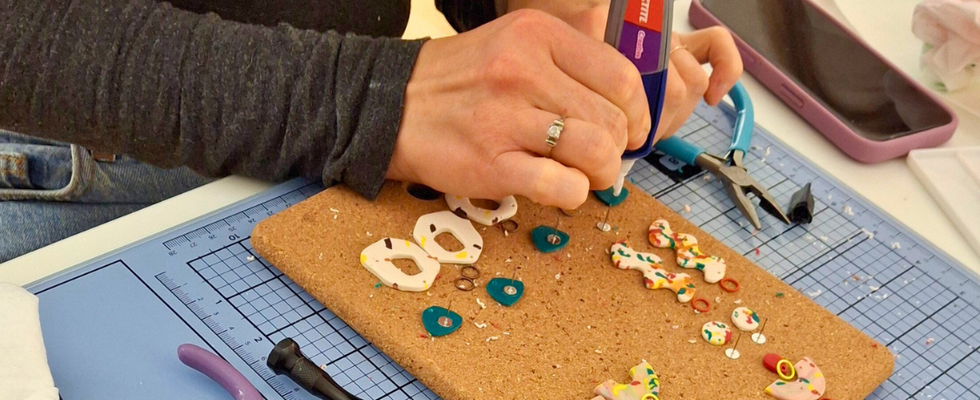 Terrazzo Earrings Workshop in Vienna | 12 November | in English