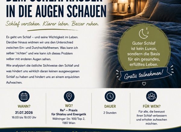 Dem Schlafräuber in die Augen schauen
