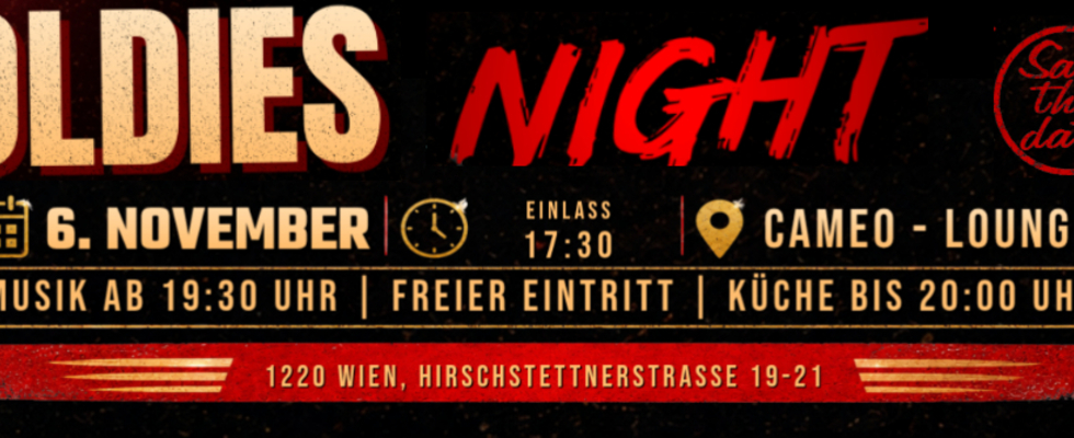 Oldies Night – Die Nacht der Kult-Hits! 🪩✨