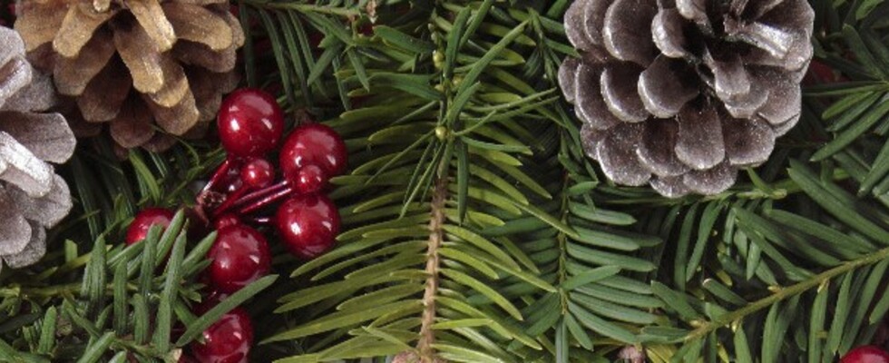 Adventkranzbinden mit Kindern