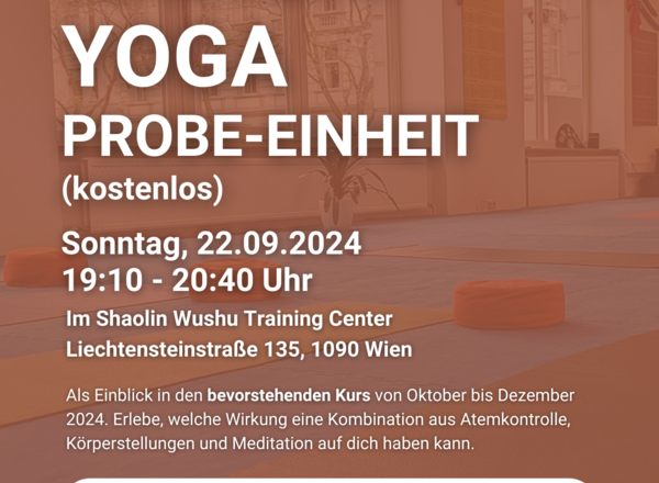 Kundalini Yoga - Gratis Probe-Einheit