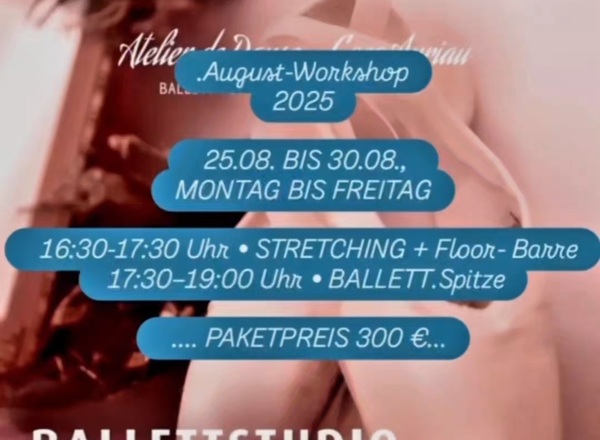 Ballett Workshop ""Remise En Forme ""