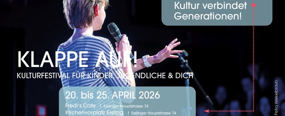 KLAPPE AUF! Kulturfestival für Kinder, Jugendliche und Dich