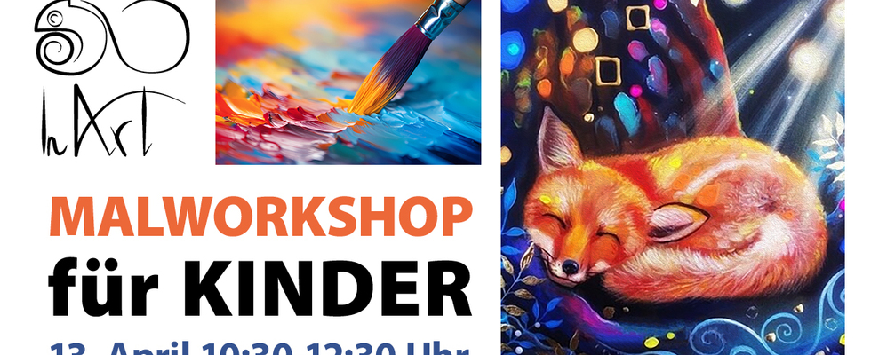 Malworkshop für Kinder - Fuchs