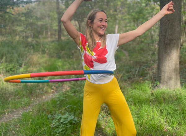 Hula Hoop für den Beckenboden