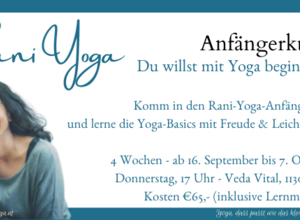 Yoga Anfängerkurs - 4 Wochen - Alles Basics