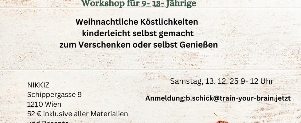 Weihnachtsgeschenke aus der Küche