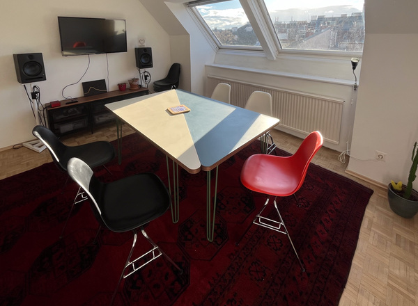 Arbeiten mit Ausblick über Wien