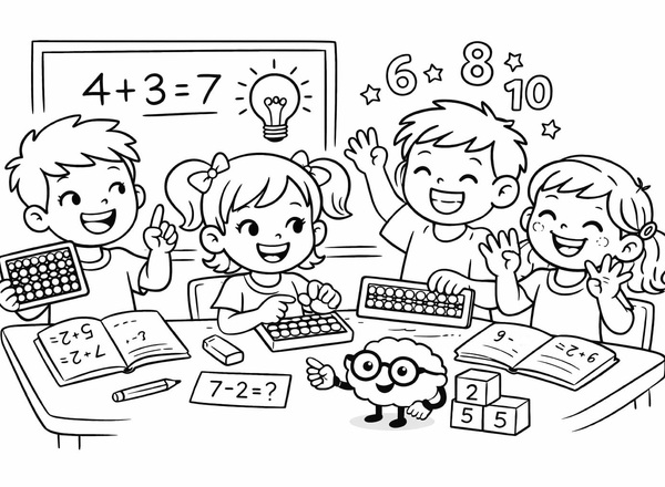 🎉 Rechnen wie ein Taschenrechner 🎉 Denk- und Konzentrationstraining für Vorschulkinder