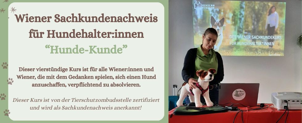 🐕 Sachkundenachweis "Hundekunde" in Wien