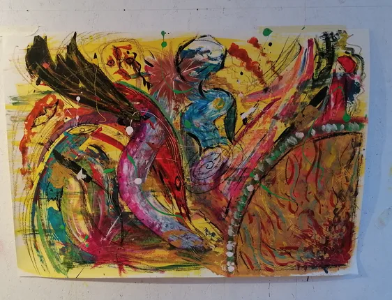 multimediale Kunsttherapie – Foto 3