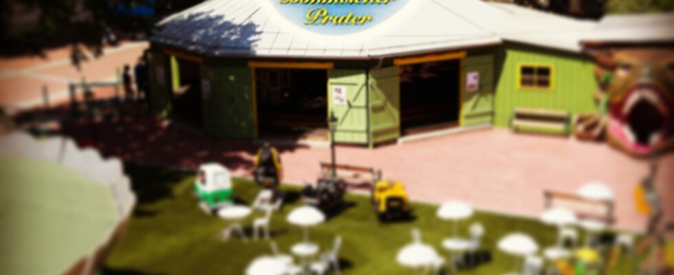 Park Hrabalek im Böhmischen Prater