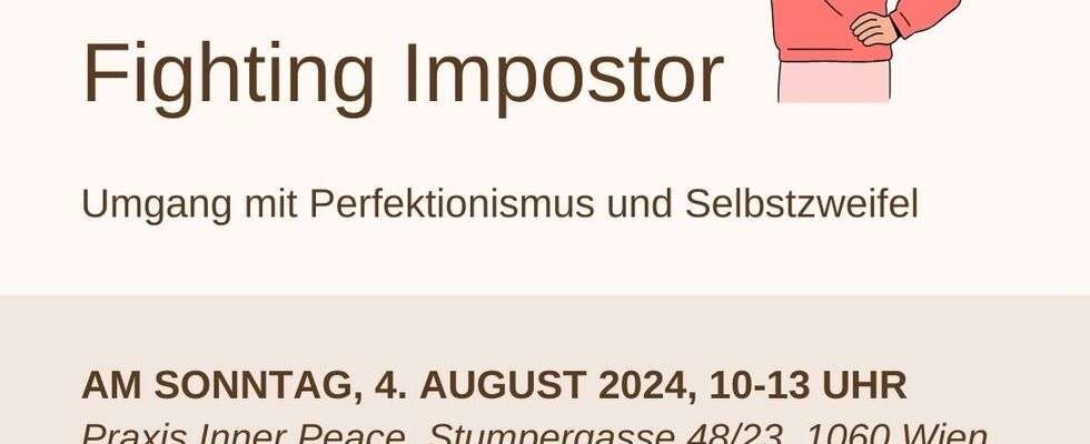 Fighting Impostor - Umgang mit Perfektionismus & Selbstzweifel als HSP