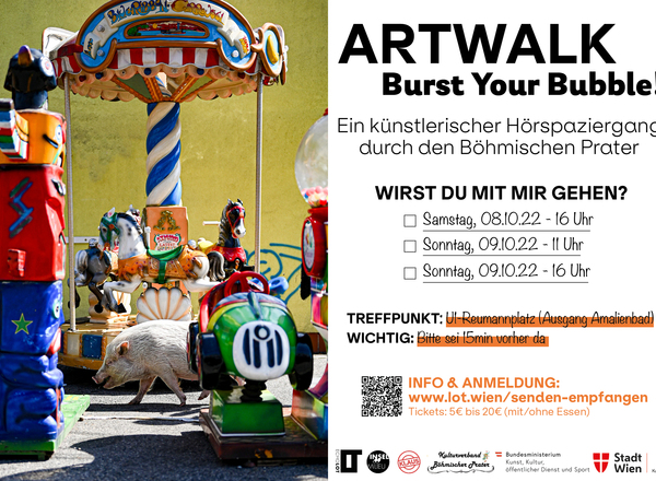 ARTWALK durch den böhmischen Prater