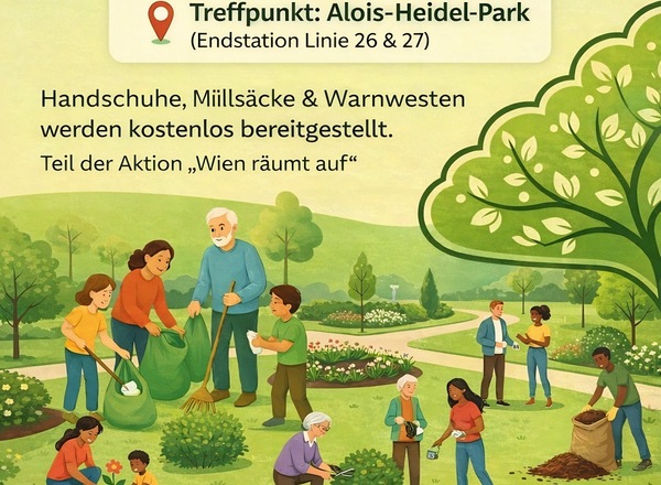 Frühjahrsputz in Strebersdorf 