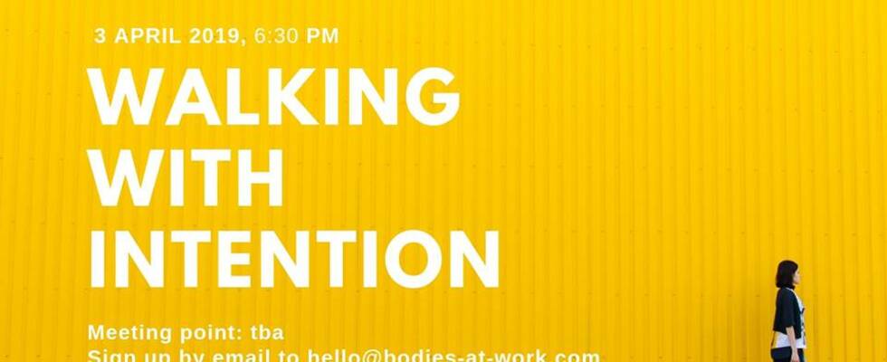 Walking with Intention