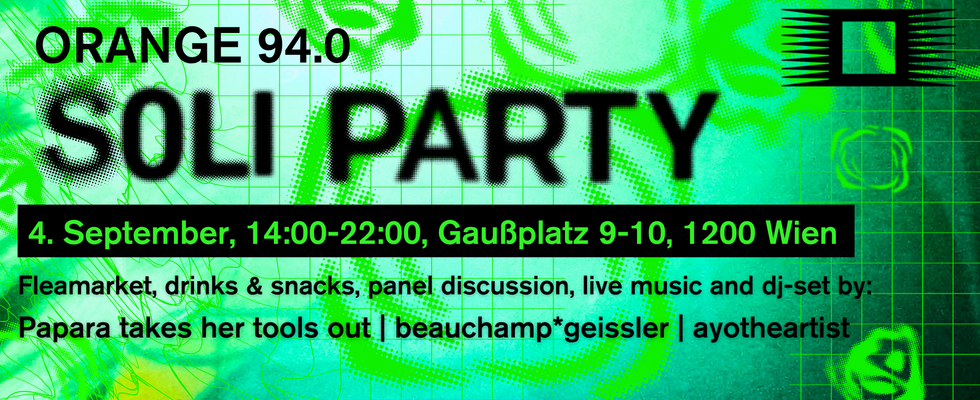 ORANGE 94.0 Geburtstags Soli-Straßenfest