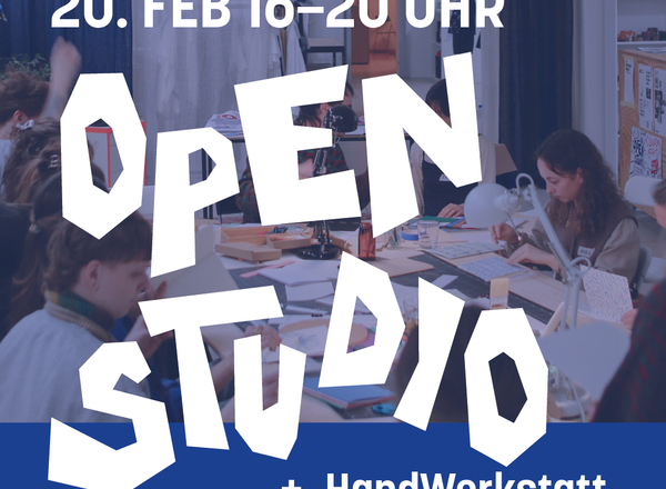 Open Studio - EINMAL HIER ♻ EINMAL VOR.ORT