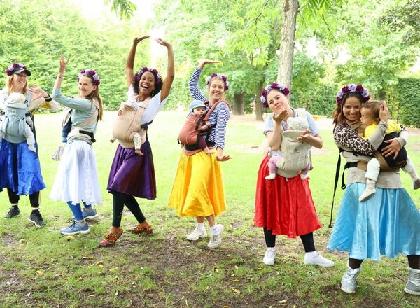 Outdoor Mommylicious Dance für Mamas & Babys im Auer-Welsbach-Park
