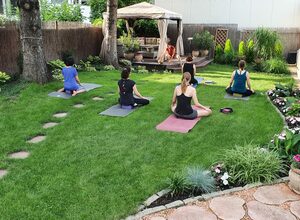 Yoga im Paradiesgarten