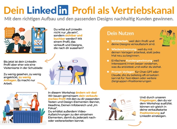 Workshop: Dein Linkedin Profil als Vertriebskanal