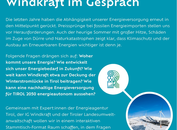 Windkraft im Gespräch
